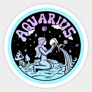 AQUARIUS Sticker